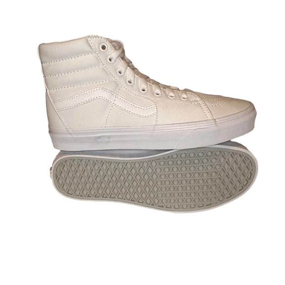 Vans Shoes - Vans - NWT SK8-Hi Top Sneakers, True White, Size:EU40.5/M8/W9.5
